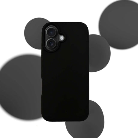ETUI APPLE IPHONE 16 PLUS - 3MK SILICONE CASE CZARNE