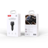 XO TRANSMITER FM BCC17 BLUETOOTH MP3 ŁADOWARKA SAMOCHODOWA 30W CZARNA
