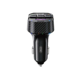 XO TRANSMITER FM BCC17 BLUETOOTH MP3 ŁADOWARKA SAMOCHODOWA 30W CZARNA + KABEL USB-C - USB-C