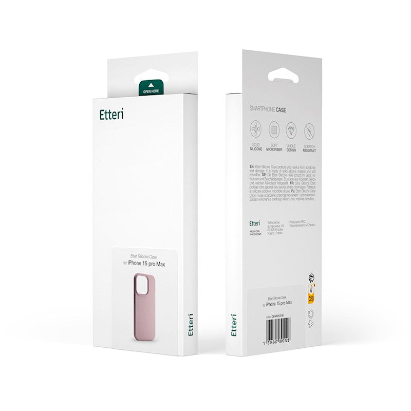 NAKŁADKA ETTERI SILICONE CASE SAMSUNG S24 JASNORÓŻOWA