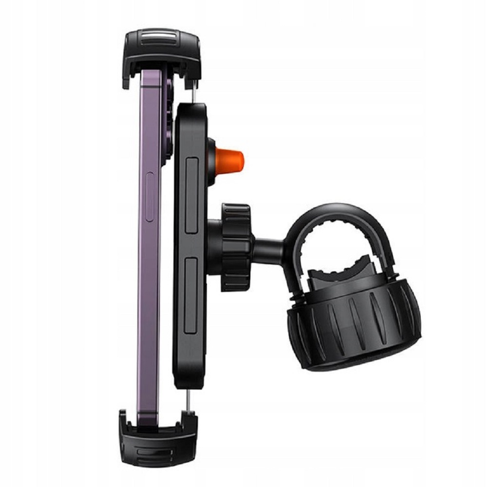BASEUS UCHWYT ROWEROWY QUICKGO SERIES BIKE PHONE MOUNT CLUSTER CZARNY