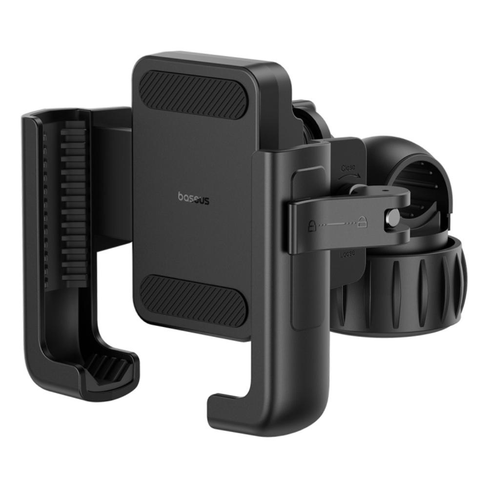 BASEUS UCHWYT ROWEROWY GOTRIP SERIES BIKE PHONE MOUNT CLUSTER CZARNY