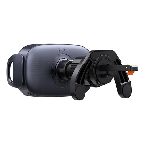 BASEUS UCHWYT SAMOCHODOWY LIGHTCHASER SERIES TRIPLE-COIL WIRELESS CHARGING ELECTRIC CAR MOUNT CLUSTER CZARNY