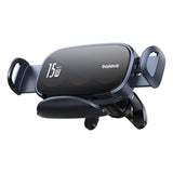 BASEUS UCHWYT SAMOCHODOWY LIGHTCHASER SERIES TRIPLE-COIL WIRELESS CHARGING ELECTRIC CAR MOUNT CLUSTER CZARNY