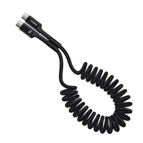 BASEUS KABEL FISH-EYE FAST CHARGING DATA CABLE USB-C TO USB-C 100W 1M CLUSTER CZARNY
