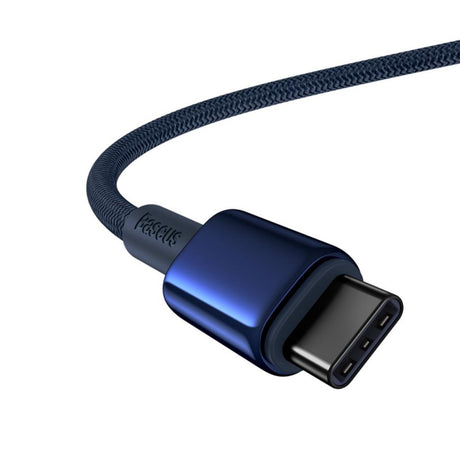 BASEUS KABEL TUNGSTEN GOLD FAST CHARGING DATA CABLE TYPE-C TO TYPE-C 100W 1M NIEBIESKI