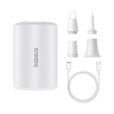 BASEUS KOMPRESOR POCKETGO PRO SERIES PORTABLE AIR PUMP STELLAR WHITE BIAŁY