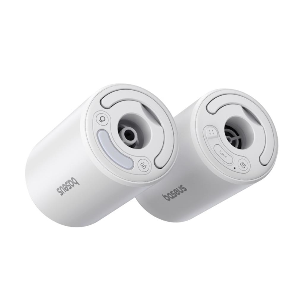 BASEUS KOMPRESOR POCKETGO PRO SERIES PORTABLE AIR PUMP STELLAR WHITE BIAŁY