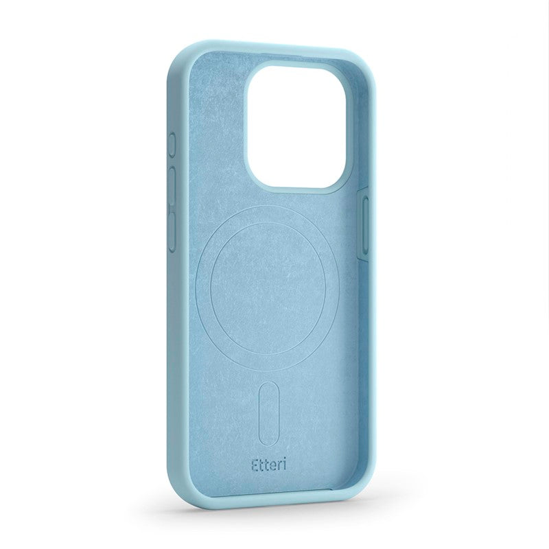 NAKŁADKA ETTERI SILICONE MAG IPHONE 16 PRO MAX 6,9" JASNONIEBIESKA