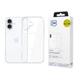 ETUI APPLE IPHONE 16 PLUS - 3MK CLEAR MAGCASE