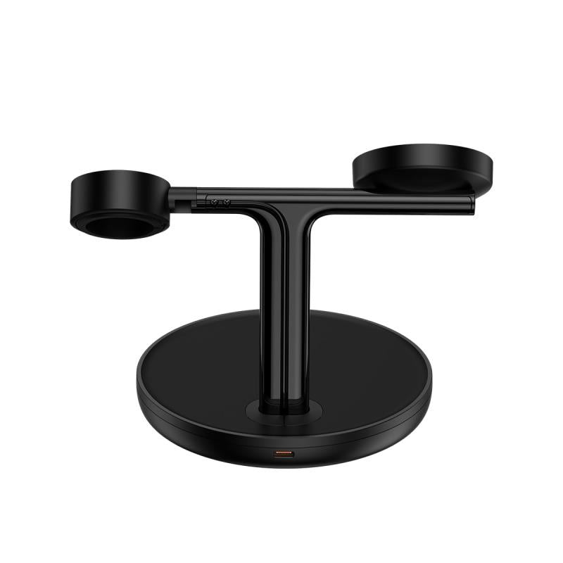 BASEUS ŁADOWARKA INDUKCYJNA SWAN 3W1 20W CZARNA