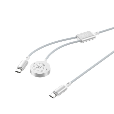 XO ŁADOWARKA BEZPRZEWODOWA INDUKCYJNA CX030 BIAŁA DO APPLE WATCH Z KABLEM USB-C -USB-C