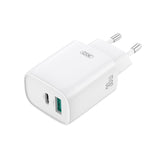 XO ŁADOWARKA SIECIOWA CE30 PD 30W 1X USB-C 1X USB BIAŁA + KABEL USB-C - LIGHTNING