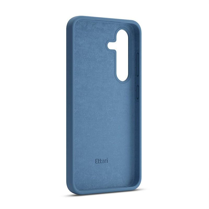 NAKŁADKA ETTERI SILICONE CASE SAMSUNG S24 ULTRA CIEMNONIEBIESKA