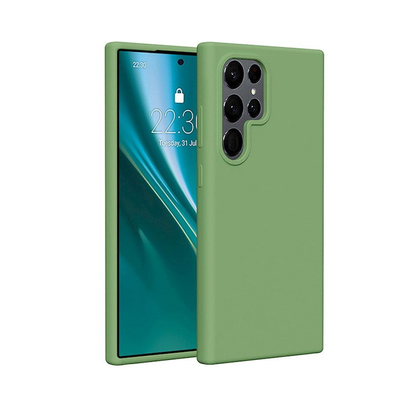 NAKŁADKA ETTERI SILICONE CASE SAMSUNG S25 ULTRA JASNOZIELONA