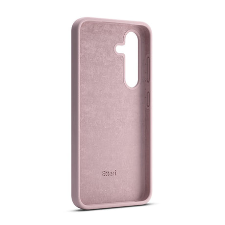 NAKŁADKA ETTERI SILICONE CASE SAMSUNG S24 JASNORÓŻOWA