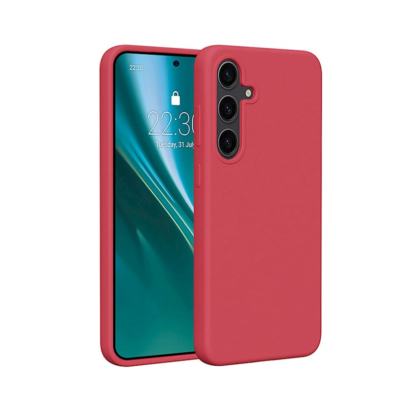 NAKŁADKA ETTERI SILICONE CASE SAMSUNG S25 ULTRA MALINOWA