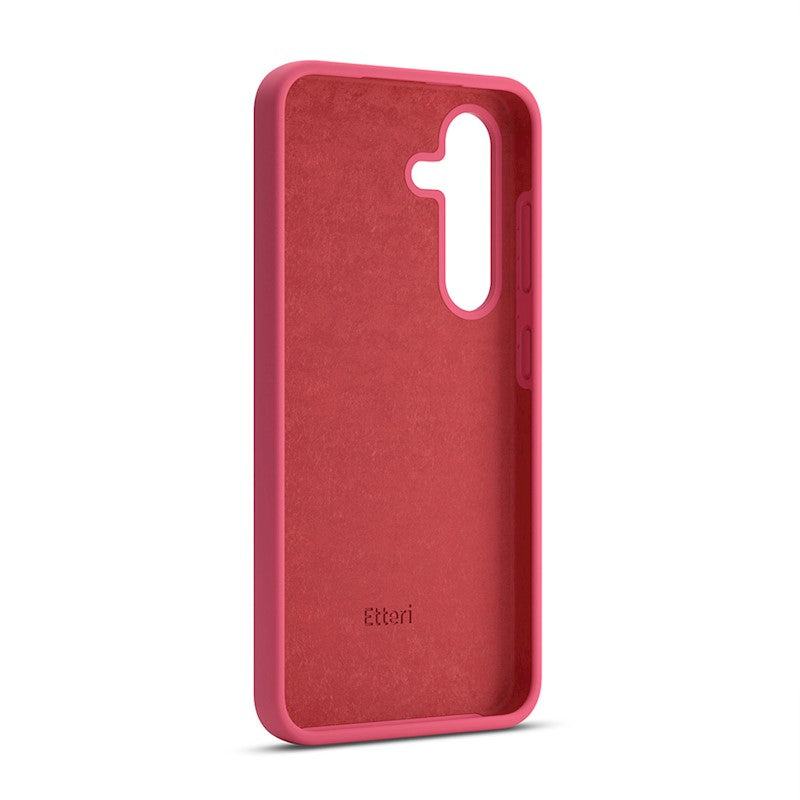 NAKŁADKA ETTERI SILICONE CASE SAMSUNG S25 ULTRA MALINOWA