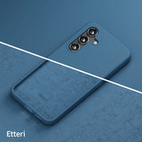 NAKŁADKA ETTERI SILICONE CASE SAMSUNG S24 ULTRA CIEMNONIEBIESKA