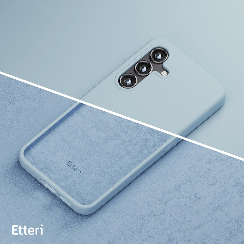 NAKŁADKA ETTERI SILICONE CASE SAMSUNG S24 ULTRA JASNONIEBIESKA