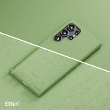 NAKŁADKA ETTERI SILICONE CASE SAMSUNG S25 ULTRA JASNOZIELONA