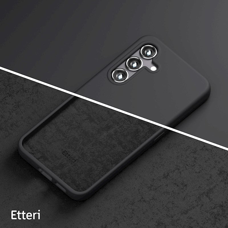 NAKŁADKA ETTERI SILICONE CASE SAMSUNG S24 CZARNA