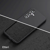 NAKŁADKA ETTERI SILICONE CASE SAMSUNG S24 CZARNA