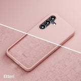 NAKŁADKA ETTERI SILICONE CASE SAMSUNG S24 JASNORÓŻOWA