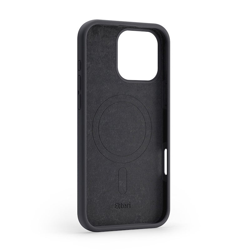 NAKŁADKA ETTERI SILICONE MAG IPHONE 16 PRO MAX 6,9" CZARNA