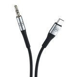 ADAPTER 3MK AUX CABLE USB-C - JACK 3,5 MM CZARNY