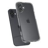 ETUI SPIGEN ULTRA HYBRID IPHONE 16 CRYSTAL CLEAR TRANSPARETNE