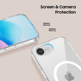 ETUI TECH-PROTECT FLEXAIR HYBRID MAGSAFE IPHONE 16E CLEAR TRANSPARETNE