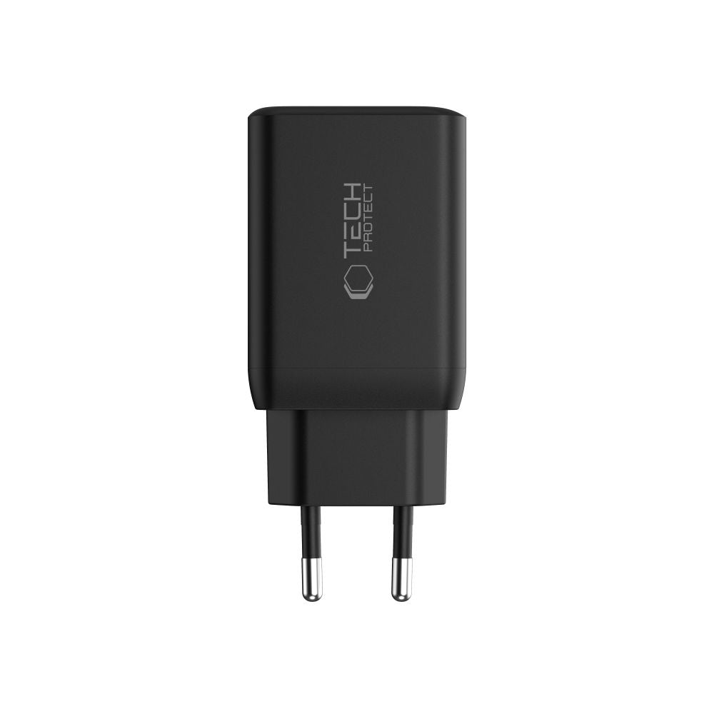 ŁADOWARKA SIECIOWA TECH-PROTECT NC45W-GAN 2-PORT NETWORK CHARGER PD45W CZARNA