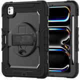ETUI TECH-PROTECT SOLID360 IPAD PRO 13” 7 / 2024 CZARNE