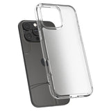 ETUI SPIGEN ULTRA HYBRID IPHONE 16 PRO FROST CLEAR MATOWE TRANSPARENTNE