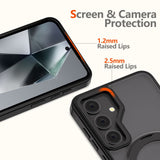 ETUI TECH-PROTECT MAGRING MAGSAFE SAMSUNG GALAXY S25 CZARNE
