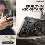 ETUI SUPCASE UB PRO MAG MAGSAFE IPHONE 16 PRO MAX CZARNE