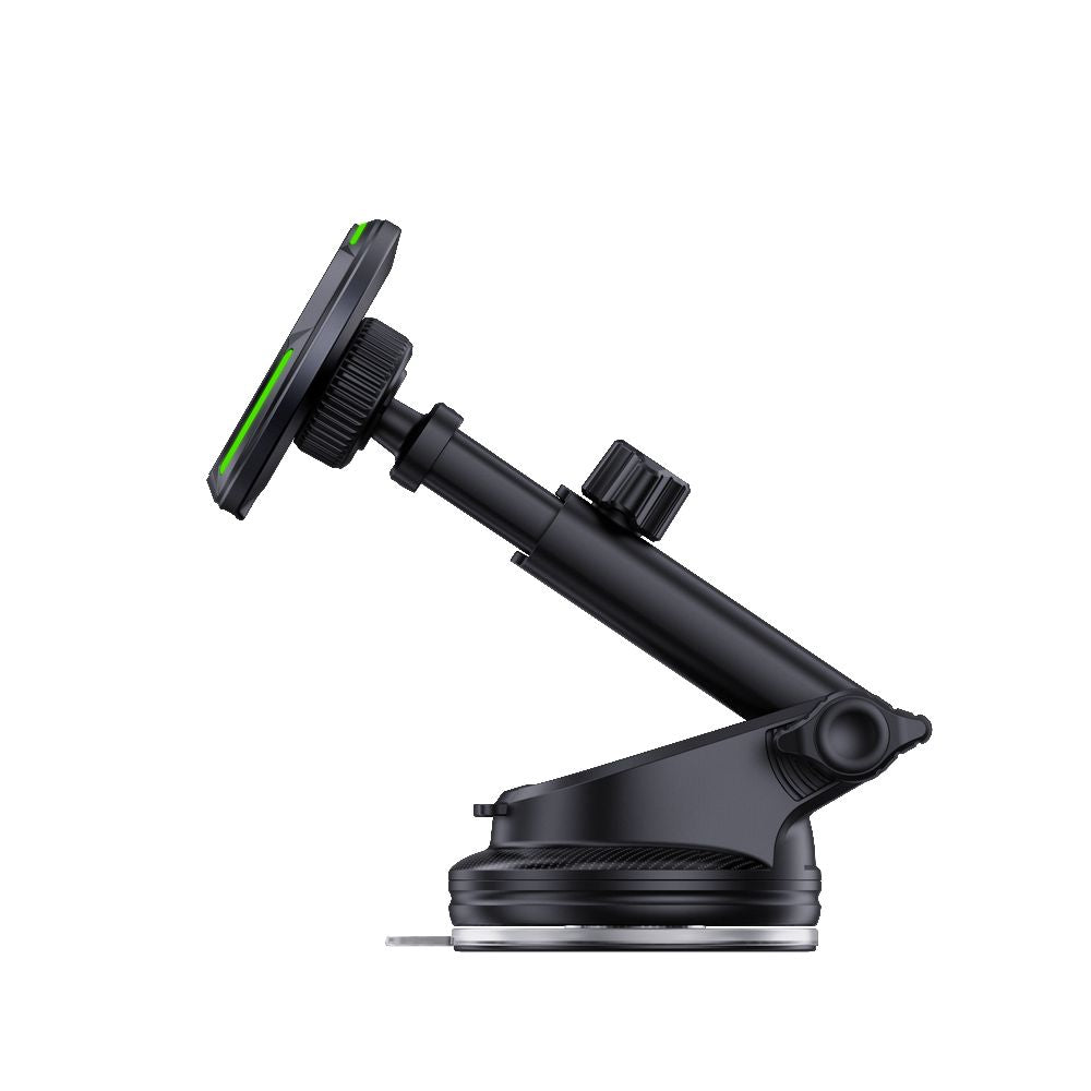 UCHWYT SAMOCHODOWY DO KRATKI, KOKPIT I SZYBĘ Z ŁADOWANIEM INDUKCYJNYM TECH-PROTECT MM15W-V7 QI2 MAGNETIC MAGSAFE WIRELESS CHARGER 15W CZARNY