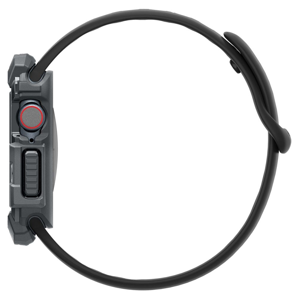 ETUI NAKŁADKA SPIGEN RUGGED ARMOR APPLE WATCH 10 (46 MM) DARK GREY SZARE