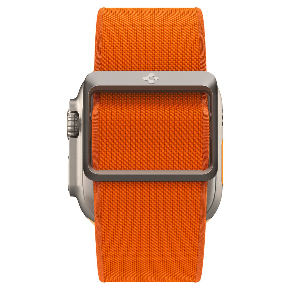 PASEK SPIGEN FIT LITE ULTRA APPLE WATCH 6 / 7 / 8 / 9 / 10 / SE / ULTRA 1 / 2 (44 / 45 / 46 / 49 MM) ORANGE POMARAŃCZOWY