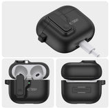 ETUI NA SŁUCHAWKI TECH-PROTECT SLIM HOOK APPLE AIRPODS 4 CZARNE