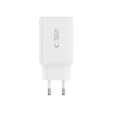 ŁADOWARKA SIECIOWA TECH-PROTECT NC45W-GAN 2-PORT NETWORK CHARGER PD45W BIAŁA