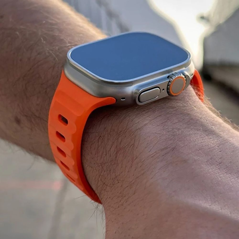 PASEK TECH-PROTECT ICONBAND LINE APPLE WATCH 6 / 7 / 8 / 9 / 10 / SE / ULTRA 1 / 2 (44 / 45 / 46 / 49 MM) LIME