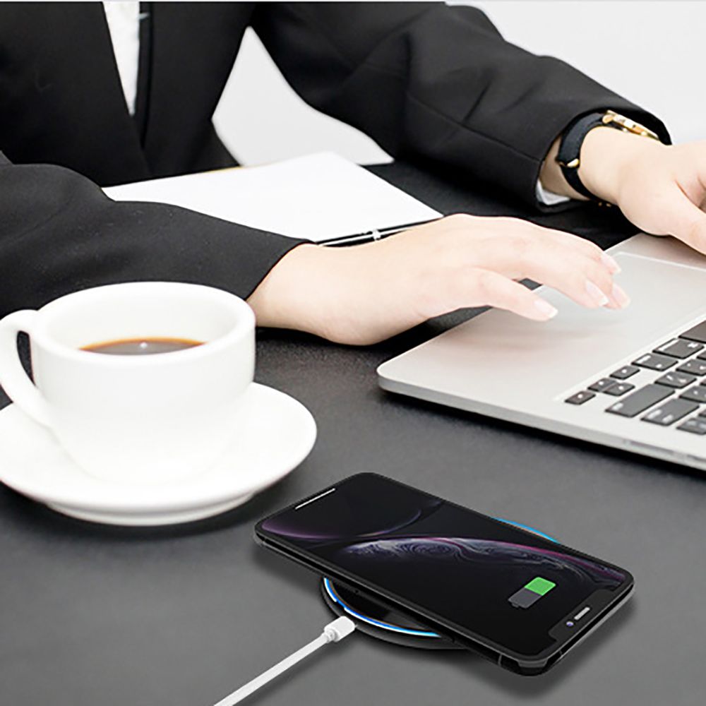 ŁADOWARKA INDUKCYJNA TECH-PROTECT QI15W-C1 WIRELESS CHARGER 15W CZARNA