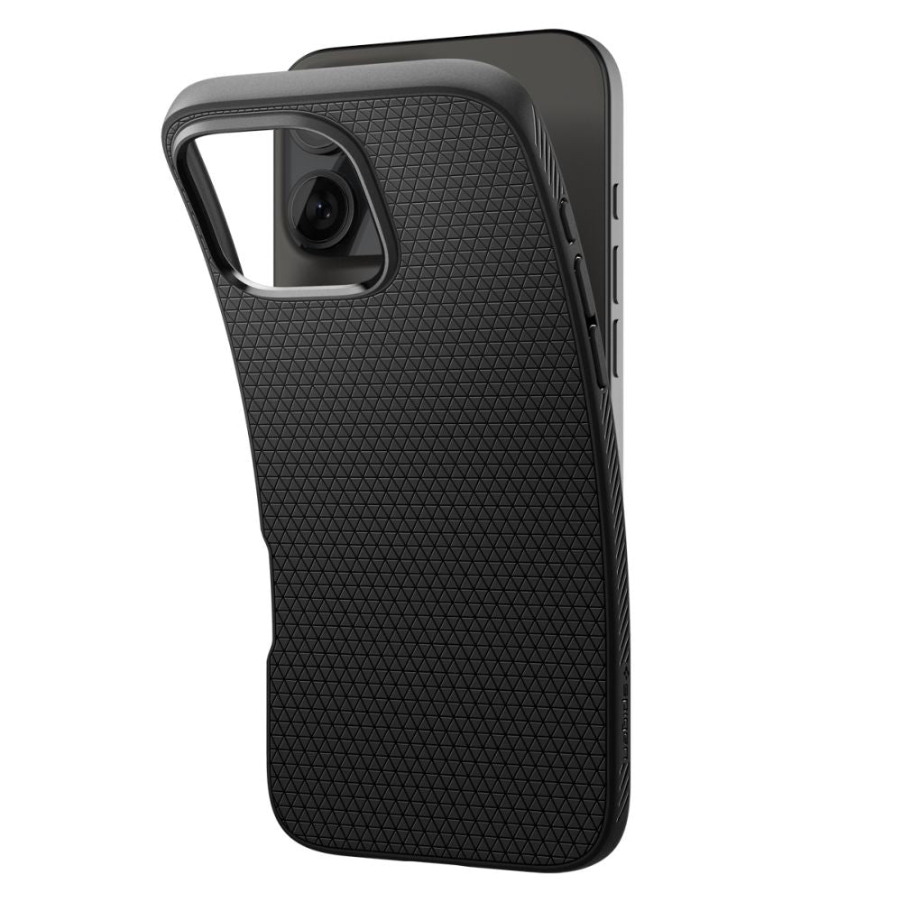 ETUI SPIGEN LIQUID AIR IPHONE 16 PRO CZARNE