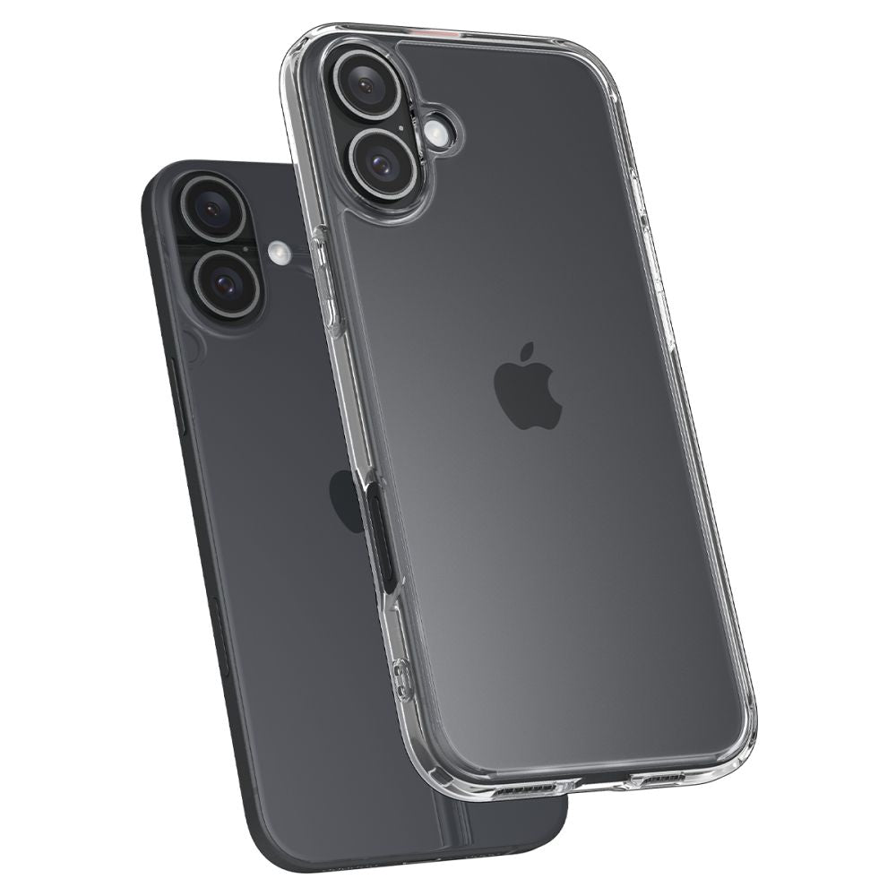 ETUI SPIGEN ULTRA HYBRID IPHONE 16 PLUS CRYSTAL CLEAR TRANSPARETNE