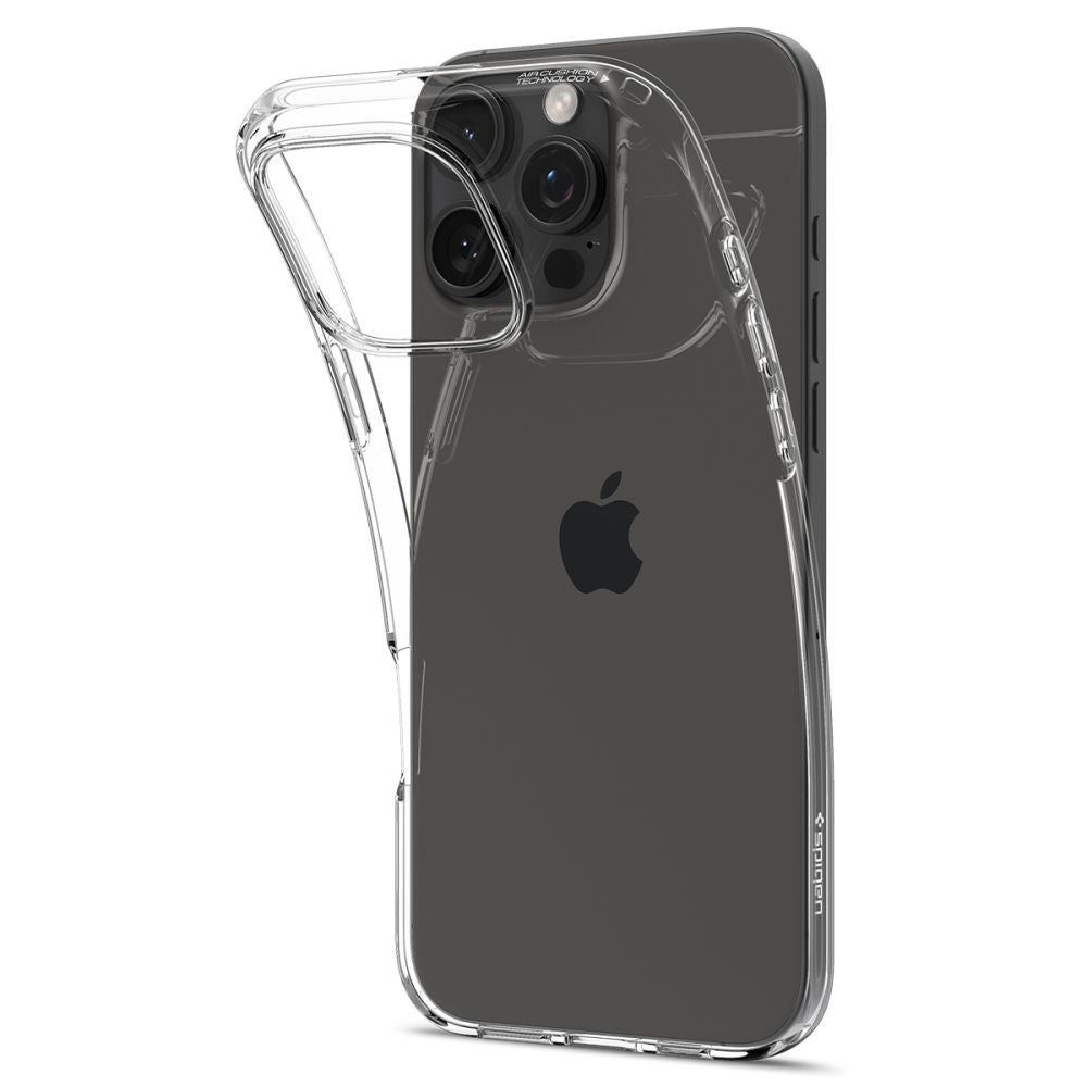 ETUI SPIGEN LIQUID CRYSTAL IPHONE 16 PRO MAX CRYSTAL CLEAR TRANSPARETNE