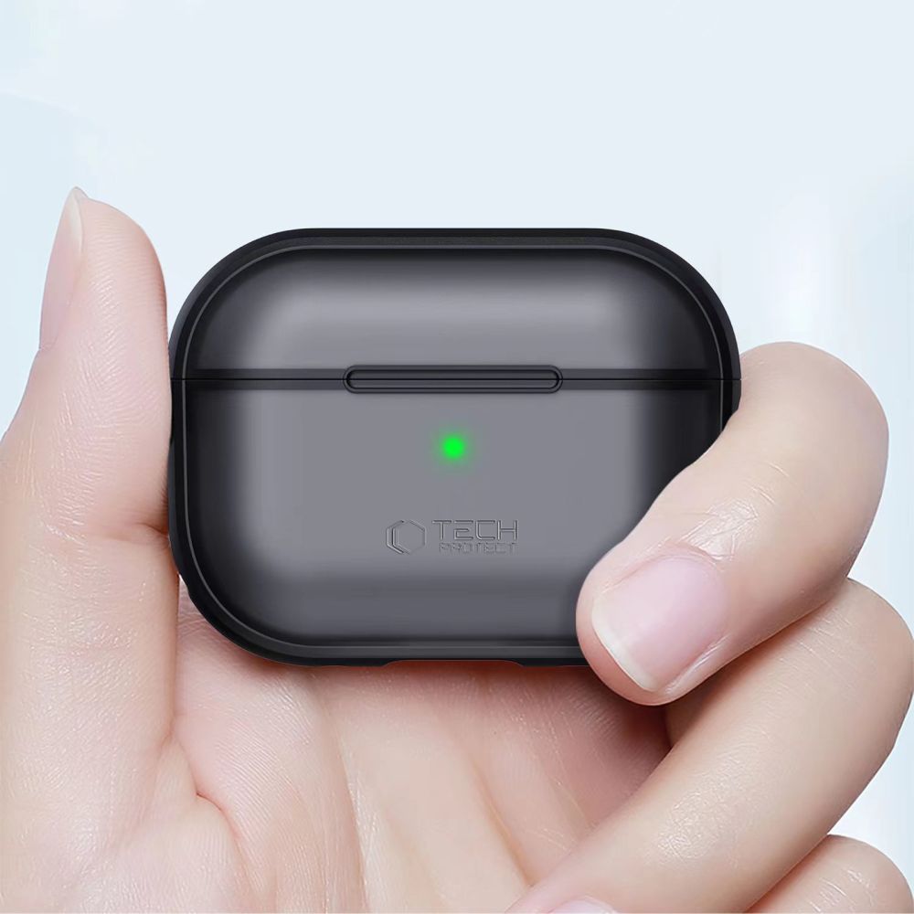 ETUI NA SŁUCHAWKI TECH-PROTECT MAGMAT APPLE AIRPODS PRO 1 / 2 SZARE