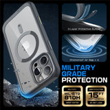 ETUI SUPCASE UB MAG MAGSAFE IPHONE 16 PRO GREY SZARE