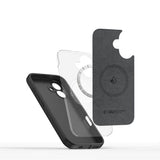 ETUI TECH-PROTECT LIQUID SILICONE MAGSAFE IPHONE 16 CZARNE